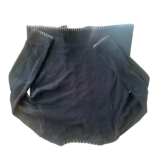 Women's XL vintage beaded Christmas tree ugly cardigan sweater unique knit - Picture 8 of 10